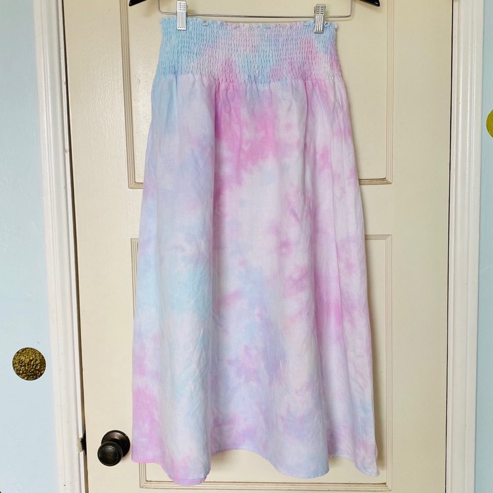 Reformation Linen Willow Skirt size M